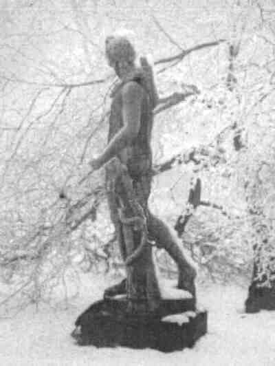 Asclepios at Derby Arboretum by W J Coffee