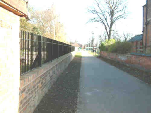 Heart of Park on the Madely-Reginald Street Path
